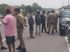 ट्रैक्टर से गिरकर मजदूर की मौत, चालक हिरासत में