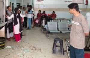 रंगदारी न देने पर नर्सिंग होम में तोड़फोड़, तीन आरोपी गिरफ्तार