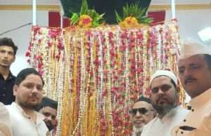 फत्तेखान के बाड़ा में बड़ी ताजिया की जियारत, कांग्रेस प्रवक्ता छोटे खान बोले- ‘इमाम हुसैन का संदेश है जुल्म के खिलाफ आवाज बुलंद करना