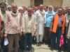 कताई मिल कर्मचारियों ने बकाया भुगतान की उठाई मांग