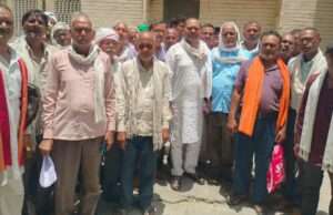 कताई मिल कर्मचारियों ने बकाया भुगतान की उठाई मांग
