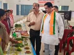 केन्द्र सरकार की उपलब्धियों को लेकर स्वास्थ्य मेले व जनकल्याण शिविर का हुआ आयोजन