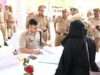 पुलिस अधीक्षक अभिमन्यु मांगलिक ने हथगांव थाने में की जनसुनवाई