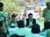 डीएम व एसपी ने थाना चोपन पर सुनी जनसमस्याएं