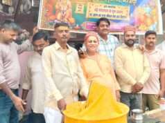 आम का पना शीतल पेय वितरण कार्यक्रम संपन्न