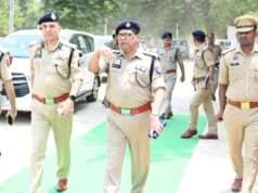 एडीजी ज्योति नारायण ने आईजी जोन के साथ भर्ती परीक्षा स्थल का किया निरीक्षण