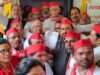 महंगाई, भ्रष्टाचार, पेपर लीक, बिजली, पानी, टूटी सड़कें, लो वोल्टेज आदि जनसमस्याओं को लेकर सपा का प्रदर्शन