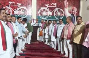 सपा कार्यालय में धूमधाम से मनाई गई छत्रपति शाहू जी महाराज की जयंती