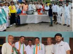 कांग्रेस जिलाध्यक्ष डॉ. शिवकुमार सिंह पटेल का मनाया गया जन्मदिन