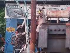 बढ़नी में 48 घंटे बाद बदला गया फुंका ट्रांसफार्मर, आधी रात को बहाल हुई सप्लाई; लेकिन ओवरलोडिंग से अब भी लो-वोल्टेज का संकट बरकरार