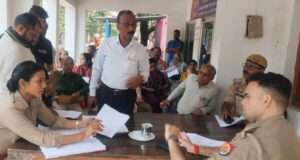 थाना दिवस में 8 प्रार्थना पत्र प्राप्त, 4 मामलों का मौके पर निस्तारण