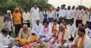 1.05 करोड़ की लागत से बनने वाले संपर्क मार्ग का विधायक रमाशंकर सिंह पटेल ने किया शिलान्यास
