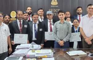 मई माह में 10.51 करोड़ रुपये का राजस्व अर्जित करने वाले टिकट चेकिंग कर्मियों का हुआ सम्मान