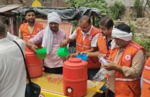 छठे मंगल पर रेड क्रॉस ने दिखाई सेवा की मिसाल