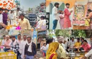 बड़े मंगल पर शहर में जगह-जगह भंडारे और शरबत वितरण, भक्तों ने ग्रहण किया प्रसाद