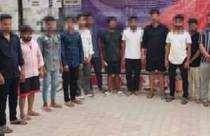 सोशल मीडिया पर रंगबाजी और हिंसक पोस्ट करने वाले 13 अराजक तत्व गिरफ्तार