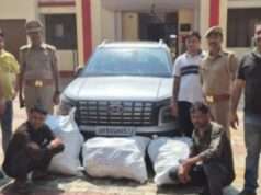 गांजे के साथ दो तस्कर गिरफ्तार, उड़ीसा से लाकर यूपी के कई जिलों में करते थे सप्लाई