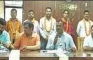 टाण्डा लेखपाल संघ इकाई का चुनाव सम्पन्न, प्रमेन्द्र कुमार पटेल बने अध्यक्ष