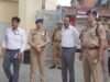 पुलिस भर्ती परीक्षा की व्यवस्थाओं का आयुक्त एवं आईजी ने किया निरीक्षण