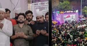 शोहदा -ए -कर्बला के तीजे के मौके पर बड़े ताजिया इमाम बाड़े पर हुई फातेहा खानी