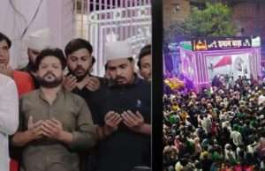 शोहदा -ए -कर्बला के तीजे के मौके पर बड़े ताजिया इमाम बाड़े पर हुई फातेहा खानी