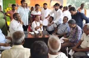 विधायक पी.एन पाठक ने की जनसुनवाई, दिए निर्देश