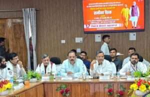 वीरता संग विकास की ओर’ बढ़ेगा झांसी, प्रभारी मंत्री ने किया नए लोगो का लोकार्पण