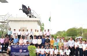 वीरांगना रानी लक्ष्मीबाई के बलिदान दिवस पर विश्वविद्यालय ने किया श्रद्धापूर्वक नमन