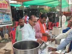 मानव सेवा सबसे बड़ा धर्म, प्यासे को पानी पिलाना ईश्वर की सच्ची आराधना: गुरुप्रसाद मौर्य