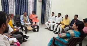 मुख्यमंत्री योगी आदित्यनाथ के प्रस्तावित कार्यक्रम की तैयारियों को लेकर भाजपा की बैठक सम्पन्न