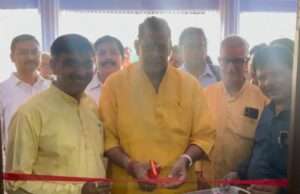 नगर विधायक रत्नाकर मिश्रा व नपाध्यक्ष श्याम सुंदर ने मीडिया सेंटर का किया उद्घाटन