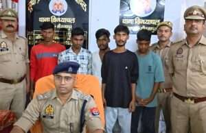 मोबाइल चोर गिरोह का पर्दाफाश, 11 चोरी के मोबाइल संग दो बाल अपचारी सहित 7 गिरफ्तार