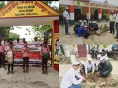 स्कूल चलो अभियान की रैली से गूंजा कायमपुर, पौधरोपण कर पर्यावरण संरक्षण का दिया संदेश