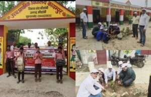 स्कूल चलो अभियान की रैली से गूंजा कायमपुर, पौधरोपण कर पर्यावरण संरक्षण का दिया संदेश