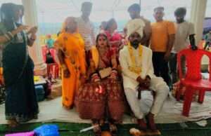 बेटी के सम्मान में आगे आई संघर्ष सेवा समिति, गृहस्थी का सामान और स्त्रीधन किया भेंट