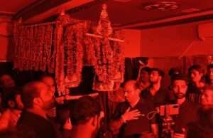 बीमार-ए-कर्बला मौला सज्जाद की याद में उठा शबीहे ताबूत,ताबूत देखते ही छलक पड़े आशू