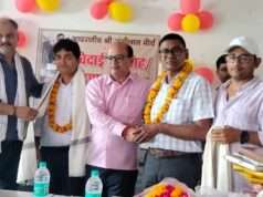खंड शिक्षा अधिकारी सांगीपुर जंगीलाल मौर्य की हुई विदाई