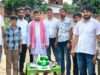 सपा नेता अब्दुल राफे ने साथियों संग मनाया अखिलेश यादव का जन्मदिन