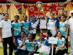 जोनल पुलिस हॉकी में पेनल्टी स्ट्रोक से हुआ फैसला, बस्ती को हराकर सिद्धार्थनगर बना चैंपियन