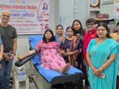 रोटरी अरिहंत का स्वैच्छिक रक्तदान शिविर सफलतापूर्वक सम्पन्न
