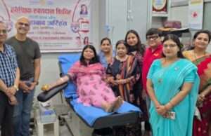 रोटरी अरिहंत का स्वैच्छिक रक्तदान शिविर सफलतापूर्वक सम्पन्न