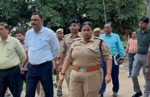 जिलाधिकारी व पुलिस अधीक्षक ने अधिकारियो संग श्रावण कावंड़ यात्रा मार्ग का किया निरीक्षण