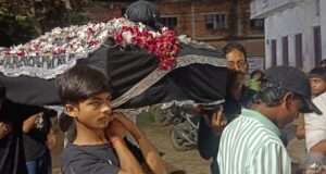 वो शाम का बाज़ार था और आबिद-ए-बीमार इमाम ज़ैनुल आब्दीन की याद में निकला ताबूत का जुलूस