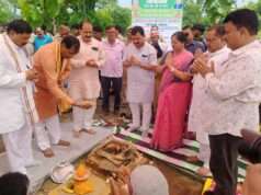 कुकुत्था नदी तट से शुरू हुआ ‘एक पेड़ माँ के नाम’ महायज्ञ, कुशीनगर में 45 लाख पौधरोपण का लक्ष्य आज होगा पूरा