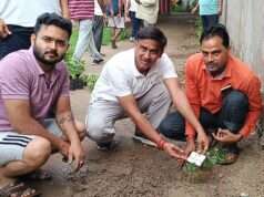 श्याम सुंदर केसरी ने लालडिग्गी पार्क से किया हरित अभियान का शुभारंभ, 20 हजार पौधे लगाने का लिया संकल्प