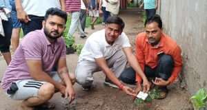 श्याम सुंदर केसरी ने लालडिग्गी पार्क से किया हरित अभियान का शुभारंभ, 20 हजार पौधे लगाने का लिया संकल्प