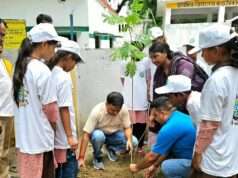 एक पेड़ मां के नाम’ अभियान के तहत बीआरसी कड़ा परिसर में हुआ पौधरोपण, संरक्षण का लिया संकल्प