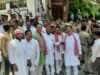 सपा ने प्रदर्शन कर शिक्षामंत्री धर्मेन्द्र प्रधान का माॅगा इस्तीफा