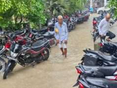 तहसील परिसर में जलभराव को लेकर वकीलों ने किया समाधान की मांग, कामकाज हुआ प्रभावित
