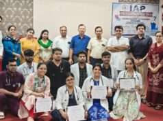 एमएलबी मेडिकल कॉलेज में 20वीं आई ए पी पीजी क्विज़ संपन्न, डॉ. अभिषेक मेहता व डॉ. महिपाल रहे विजेता